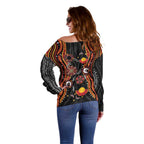NAIDOC Week 2026 Off Shoulder Sweater Together We Rise Together We Stay Deadly
