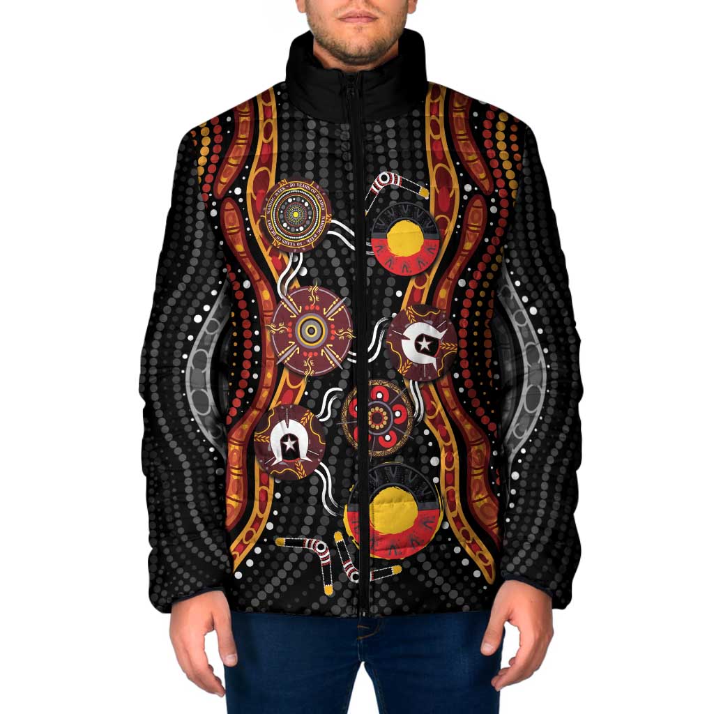 NAIDOC Week 2026 Padded Jacket Together We Rise Together We Stay Deadly