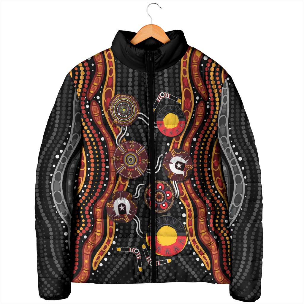 NAIDOC Week 2026 Padded Jacket Together We Rise Together We Stay Deadly