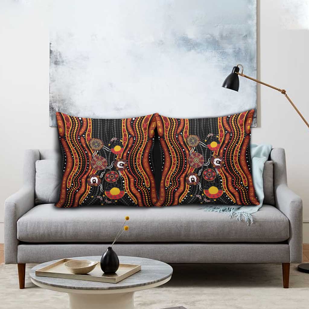 NAIDOC Week 2026 Pillow Cover Together We Rise Together We Stay Deadly