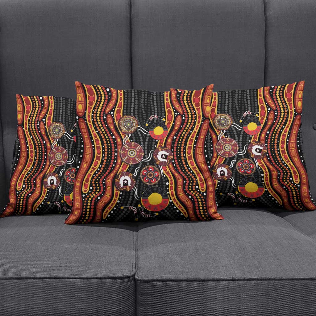 NAIDOC Week 2026 Pillow Cover Together We Rise Together We Stay Deadly