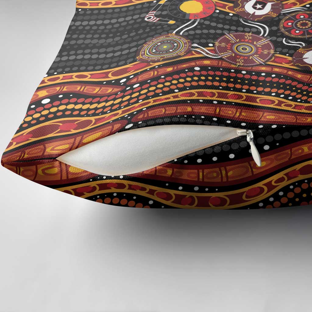 NAIDOC Week 2026 Pillow Cover Together We Rise Together We Stay Deadly
