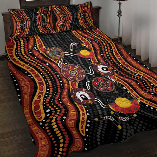 NAIDOC Week 2026 Quilt Bed Set Together We Rise Together We Stay Deadly