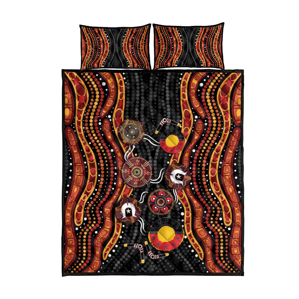 NAIDOC Week 2026 Quilt Bed Set Together We Rise Together We Stay Deadly
