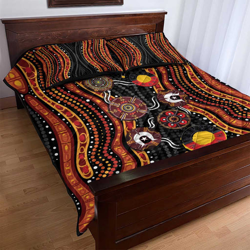 NAIDOC Week 2026 Quilt Bed Set Together We Rise Together We Stay Deadly