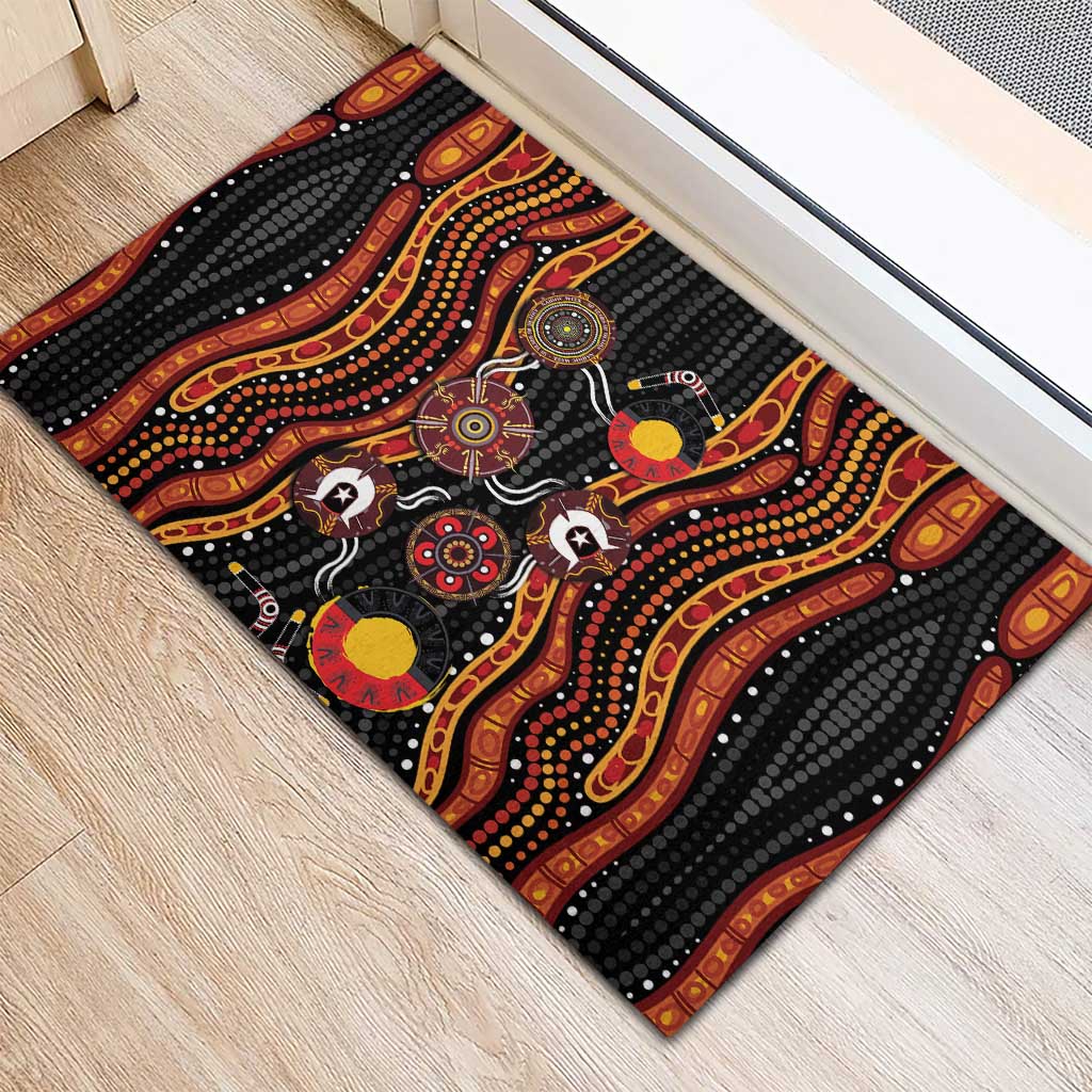 NAIDOC Week 2026 Rubber Doormat Together We Rise Together We Stay Deadly