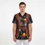 NAIDOC Week 2026 Scrub Top Together We Rise Together We Stay Deadly