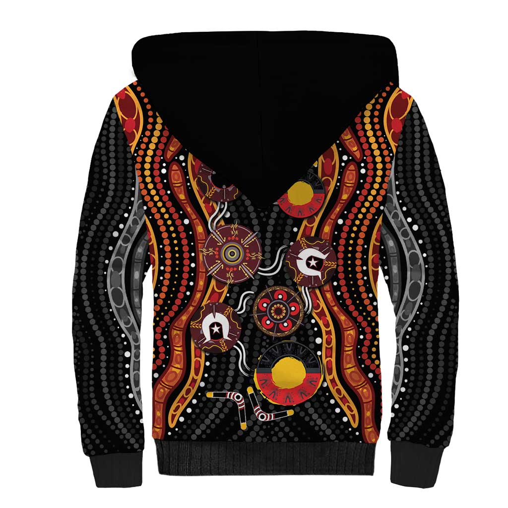 NAIDOC Week 2026 Sherpa Hoodie Together We Rise Together We Stay Deadly