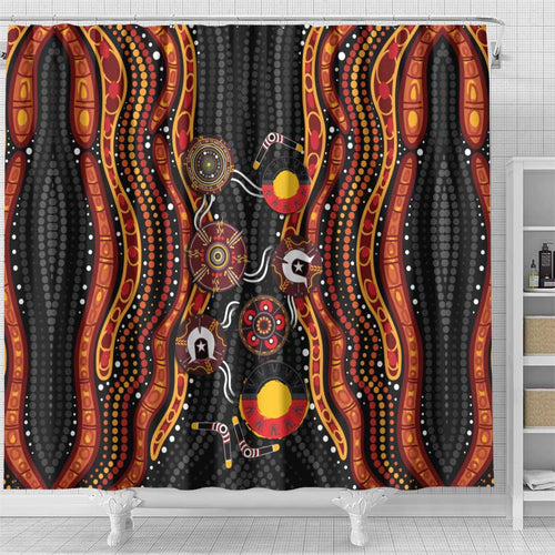 NAIDOC Week 2026 Shower Curtain Together We Rise Together We Stay Deadly