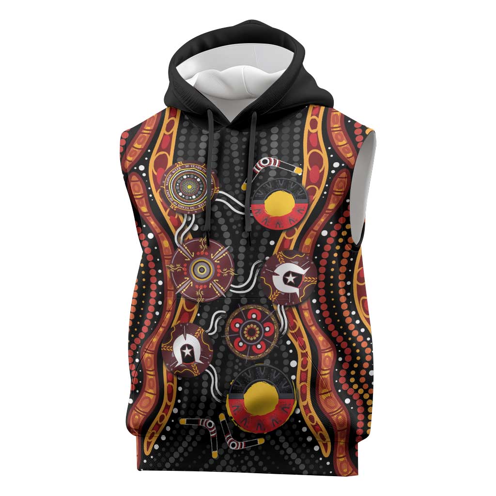 NAIDOC Week 2026 Sleeveless Hoodie Together We Rise Together We Stay Deadly
