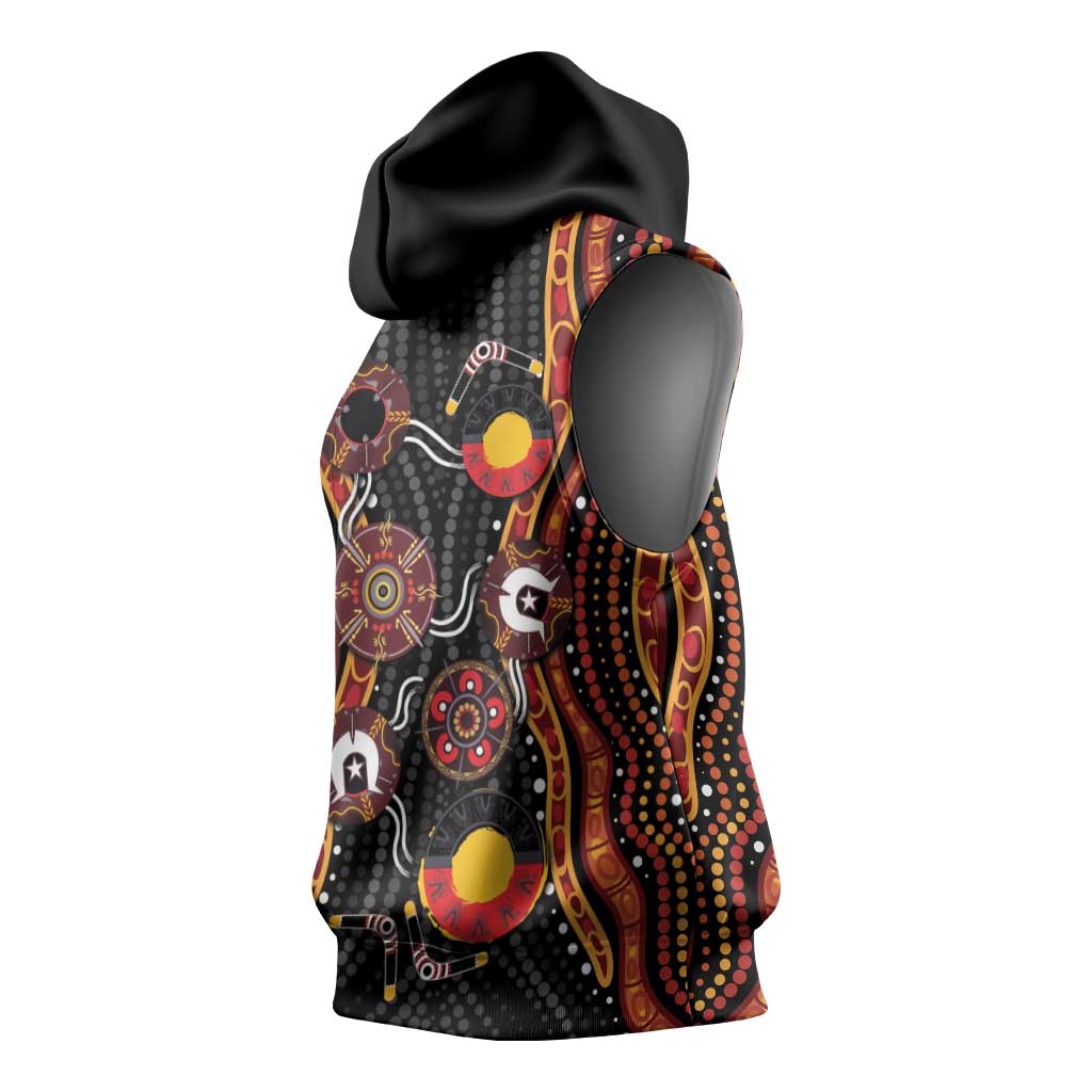 NAIDOC Week 2026 Sleeveless Hoodie Together We Rise Together We Stay Deadly