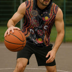 NAIDOC Week 2026 Sleeveless Hoodie Together We Rise Together We Stay Deadly