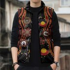 NAIDOC Week 2026 Sleeveless Puffer Jacket Together We Rise Together We Stay Deadly