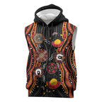 NAIDOC Week 2026 Sleeveless Zip Hoodie Together We Rise Together We Stay Deadly