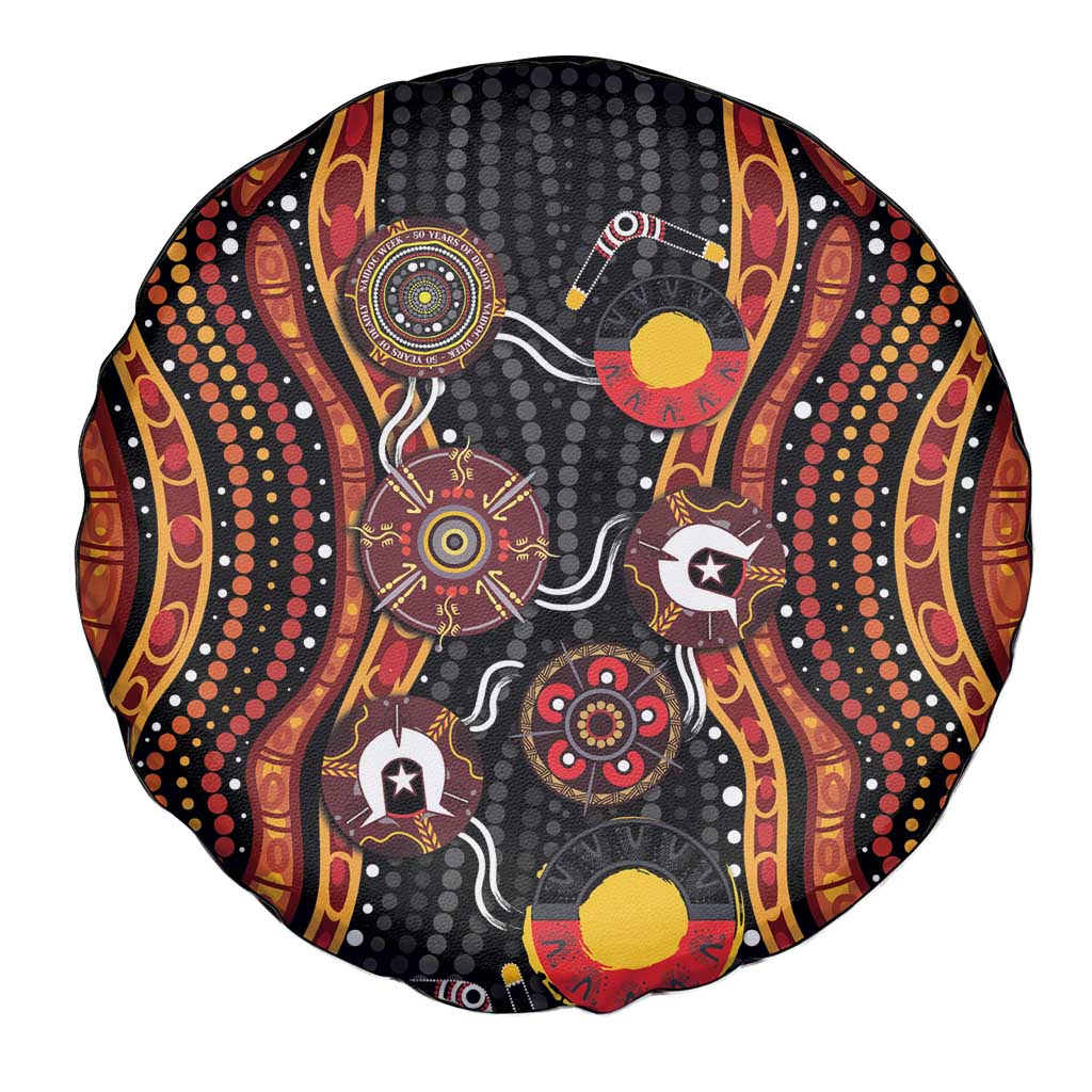 NAIDOC Week 2026 Spare Tire Cover Together We Rise Together We Stay Deadly