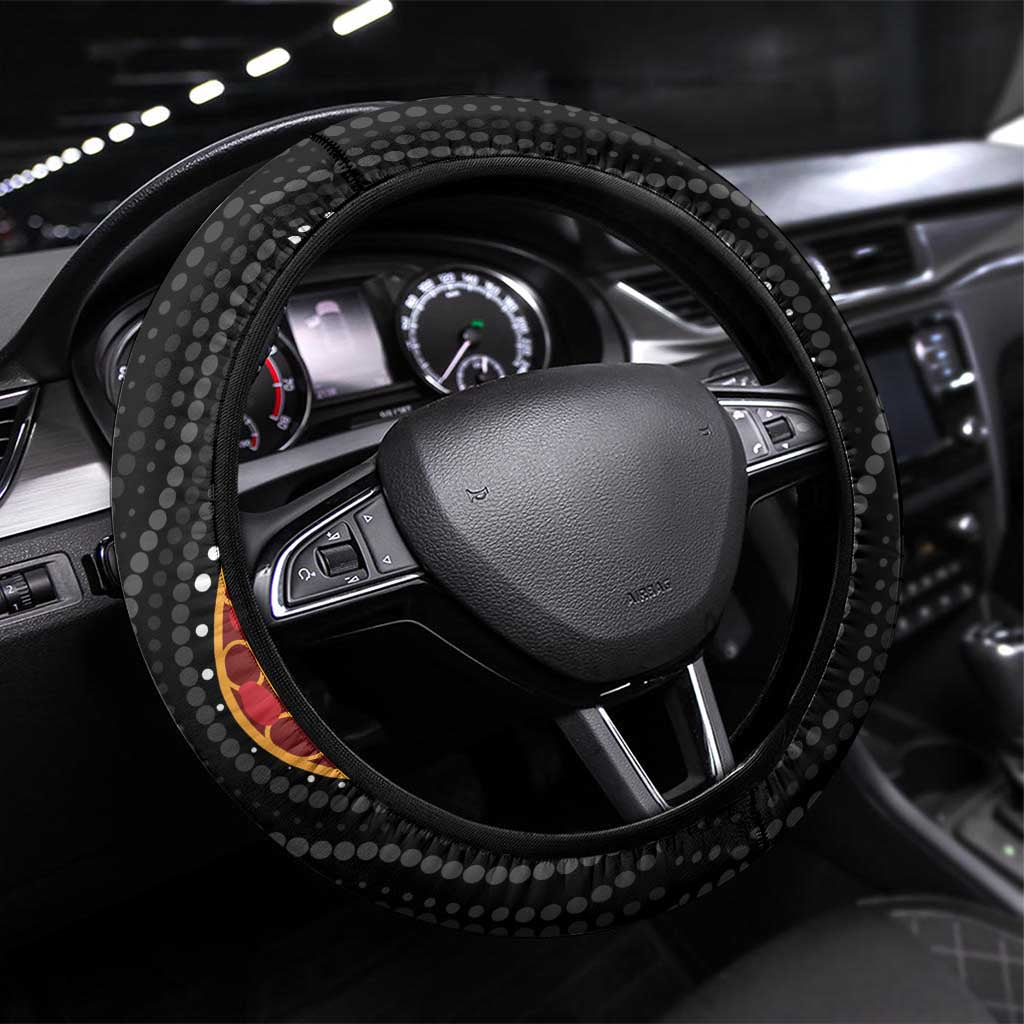 NAIDOC Week 2026 Steering Wheel Cover Together We Rise Together We Stay Deadly
