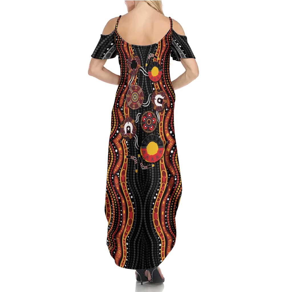 NAIDOC Week 2026 Summer Maxi Dress Together We Rise Together We Stay Deadly