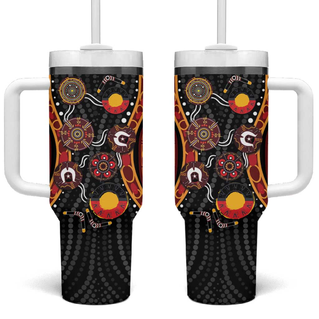 NAIDOC Week 2026 Tumbler With Handle Together We Rise Together We Stay Deadly
