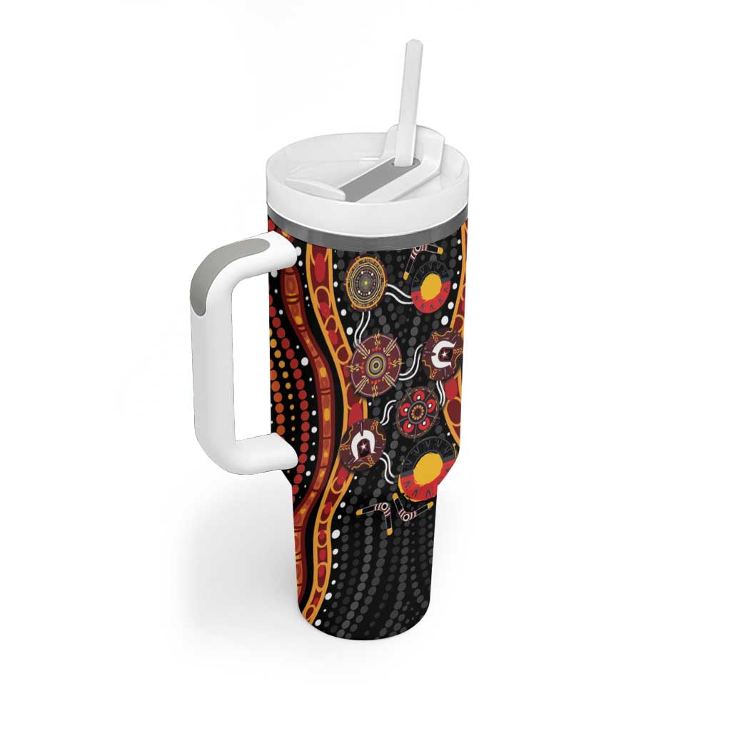 NAIDOC Week 2026 Tumbler With Handle Together We Rise Together We Stay Deadly