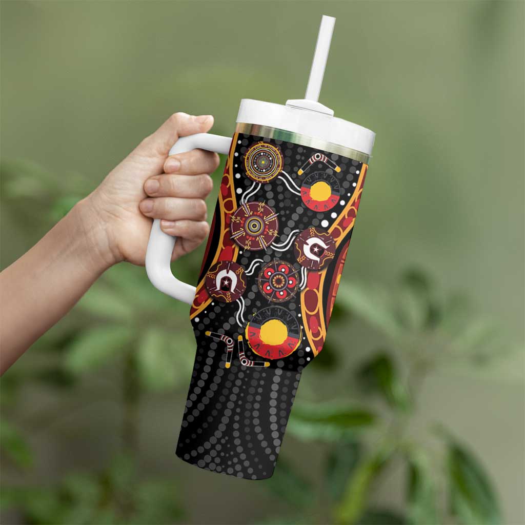 NAIDOC Week 2026 Tumbler With Handle Together We Rise Together We Stay Deadly