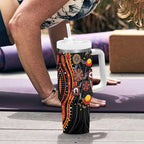 NAIDOC Week 2026 Tumbler With Handle Together We Rise Together We Stay Deadly
