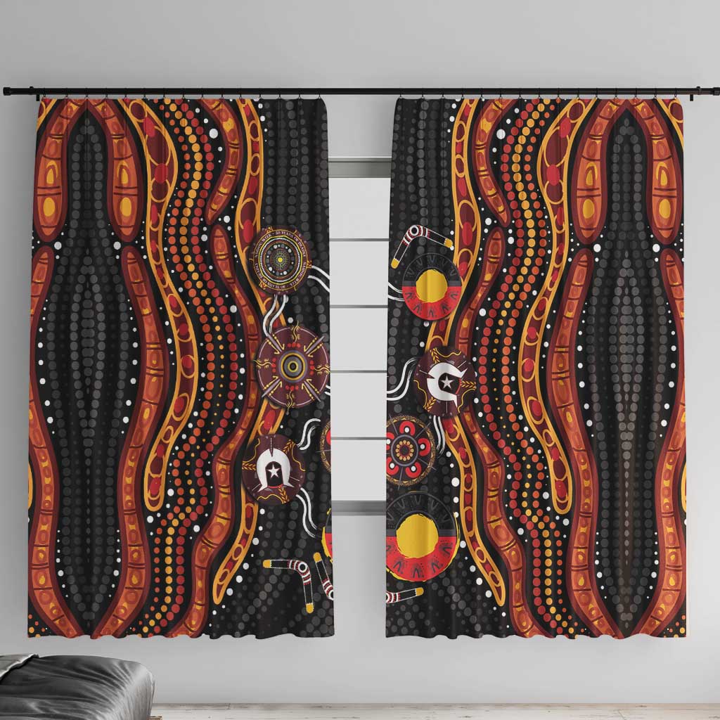 NAIDOC Week 2026 Window Curtain Together We Rise Together We Stay Deadly
