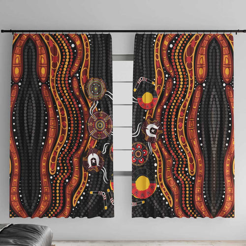 NAIDOC Week 2026 Window Curtain Together We Rise Together We Stay Deadly