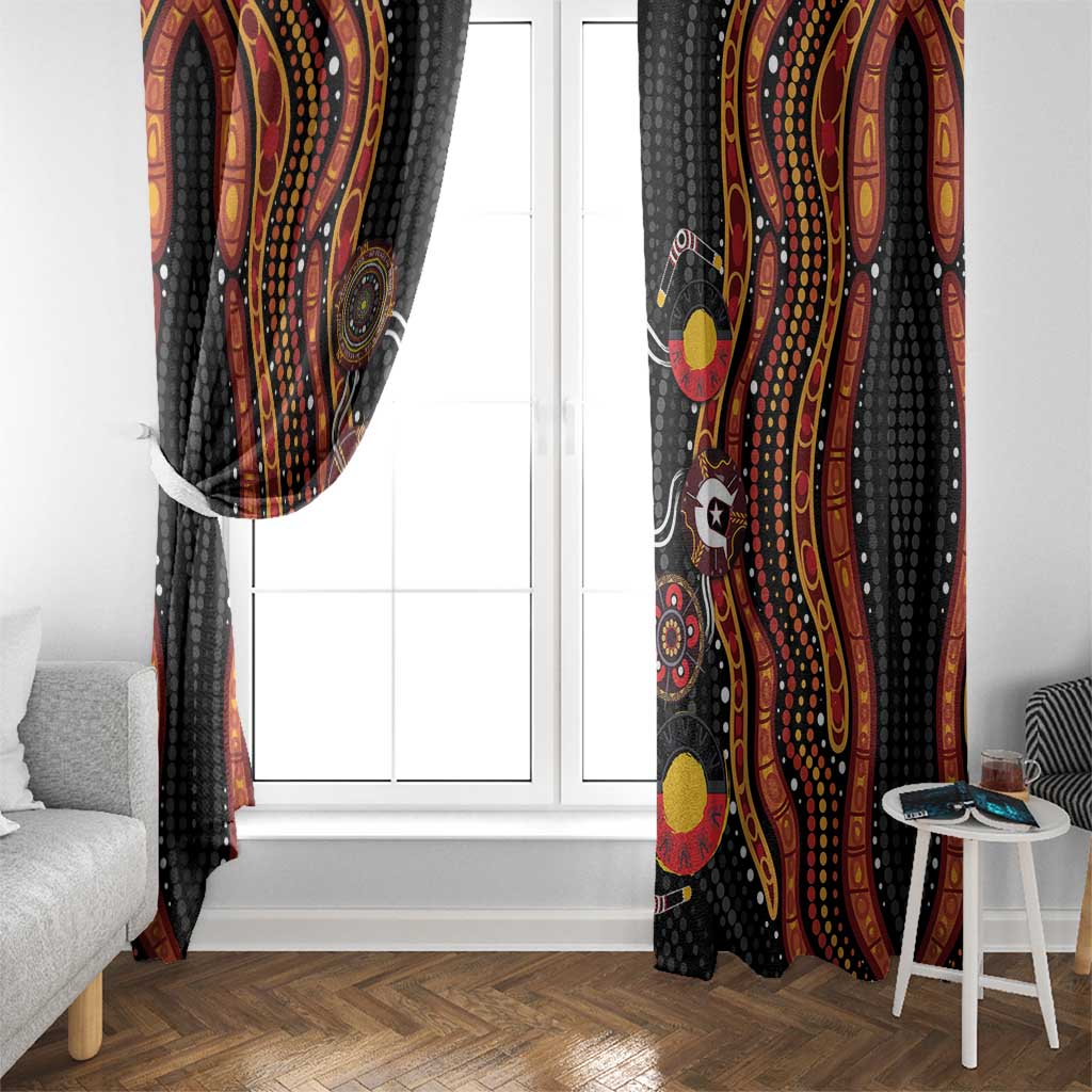 NAIDOC Week 2026 Window Curtain Together We Rise Together We Stay Deadly