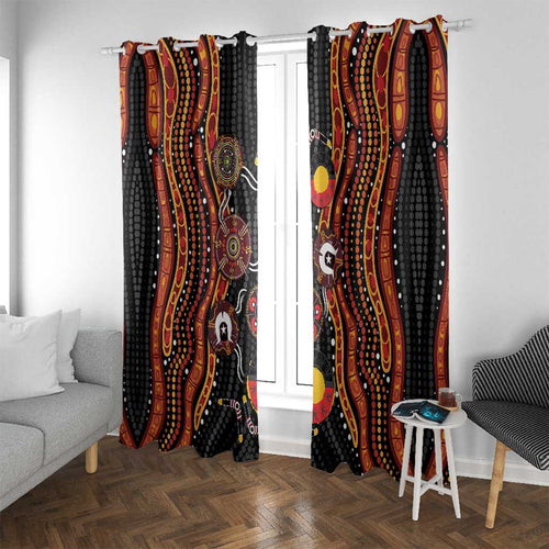 NAIDOC Week 2026 Window Curtain Together We Rise Together We Stay Deadly