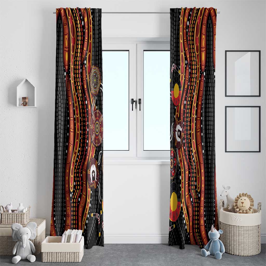 NAIDOC Week 2026 Window Curtain Together We Rise Together We Stay Deadly