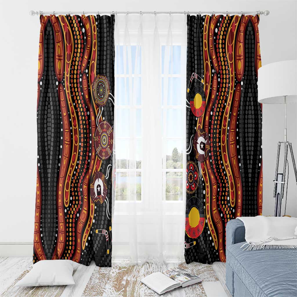 NAIDOC Week 2026 Window Curtain Together We Rise Together We Stay Deadly