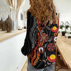 NAIDOC Week 2026 Women Casual Shirt Together We Rise Together We Stay Deadly