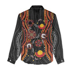 NAIDOC Week 2026 Women Casual Shirt Together We Rise Together We Stay Deadly
