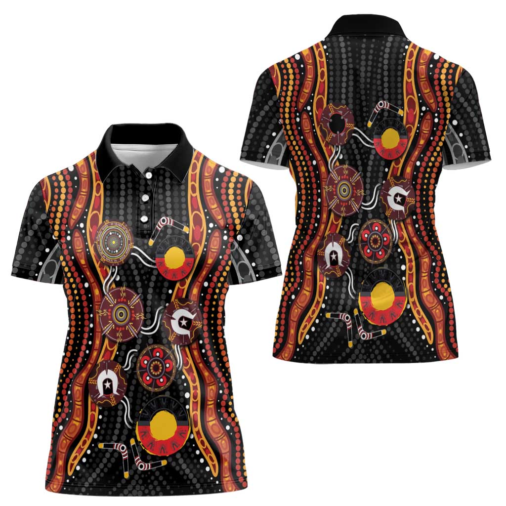 NAIDOC Week 2026 Women Polo Shirt Together We Rise Together We Stay Deadly
