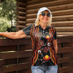NAIDOC Week 2026 Women Polo Shirt Together We Rise Together We Stay Deadly