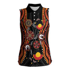 NAIDOC Week 2026 Women Sleeveless Polo Shirt Together We Rise Together We Stay Deadly