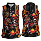NAIDOC Week 2026 Women Sleeveless Polo Shirt Together We Rise Together We Stay Deadly