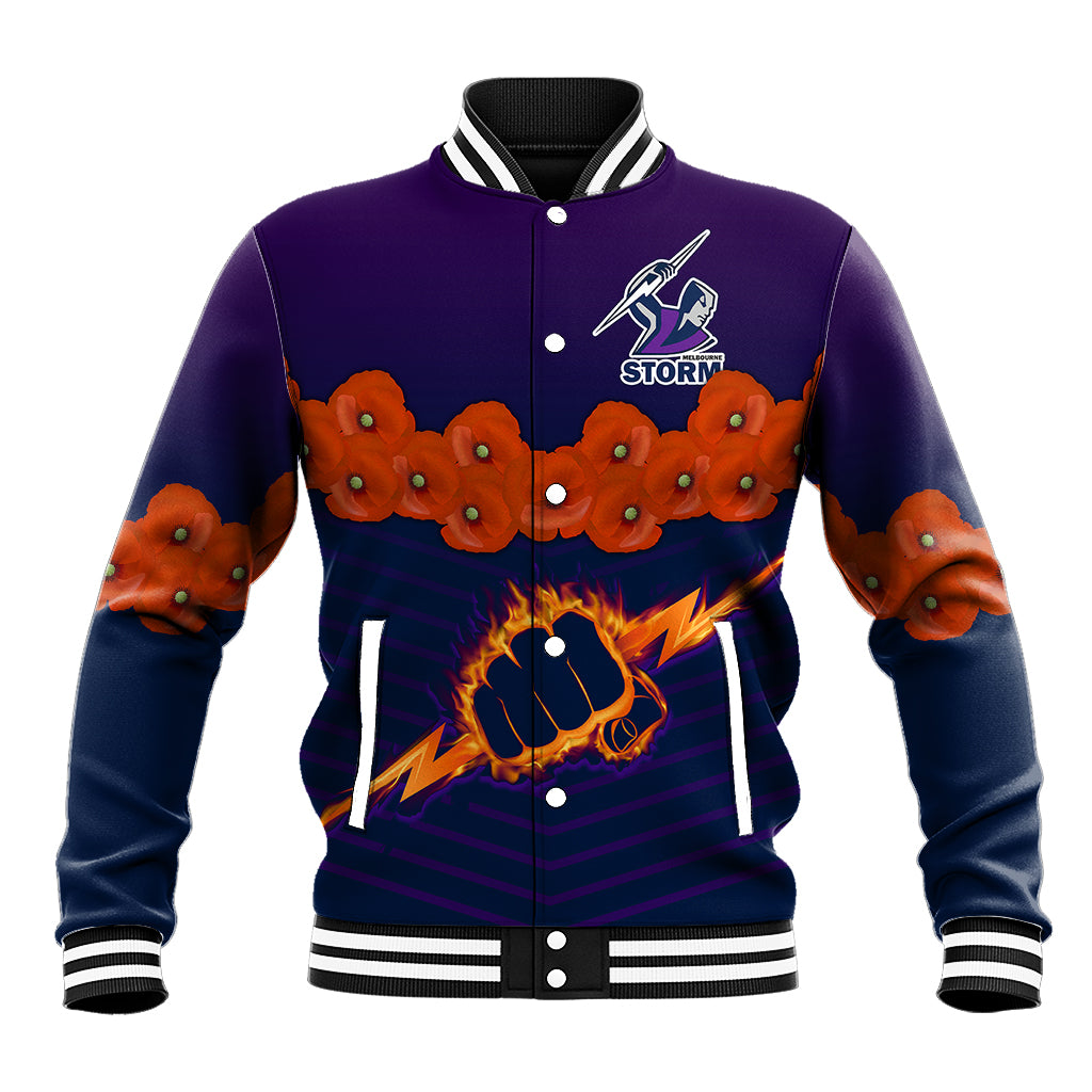 anzac-2023-melbourne-storm-rugby-baseball-jacket-poppy-flowers-sporty-style