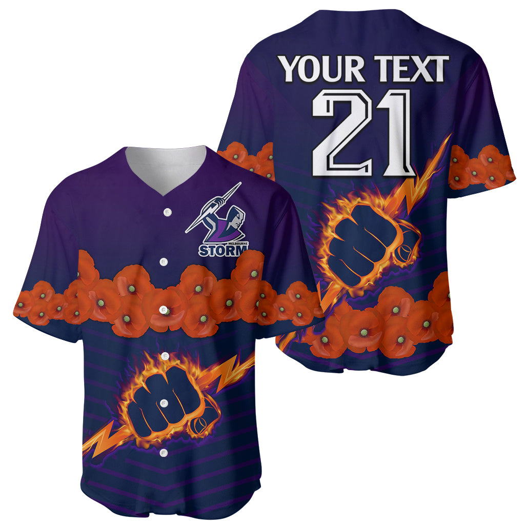 custom-text-and-number-anzac-2023-melbourne-storm-rugby-baseball-jersey-poppy-flowers-sporty-style