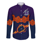 custom-text-and-number-anzac-2023-melbourne-storm-rugby-long-sleeve-button-shirt-poppy-flowers-sporty-style