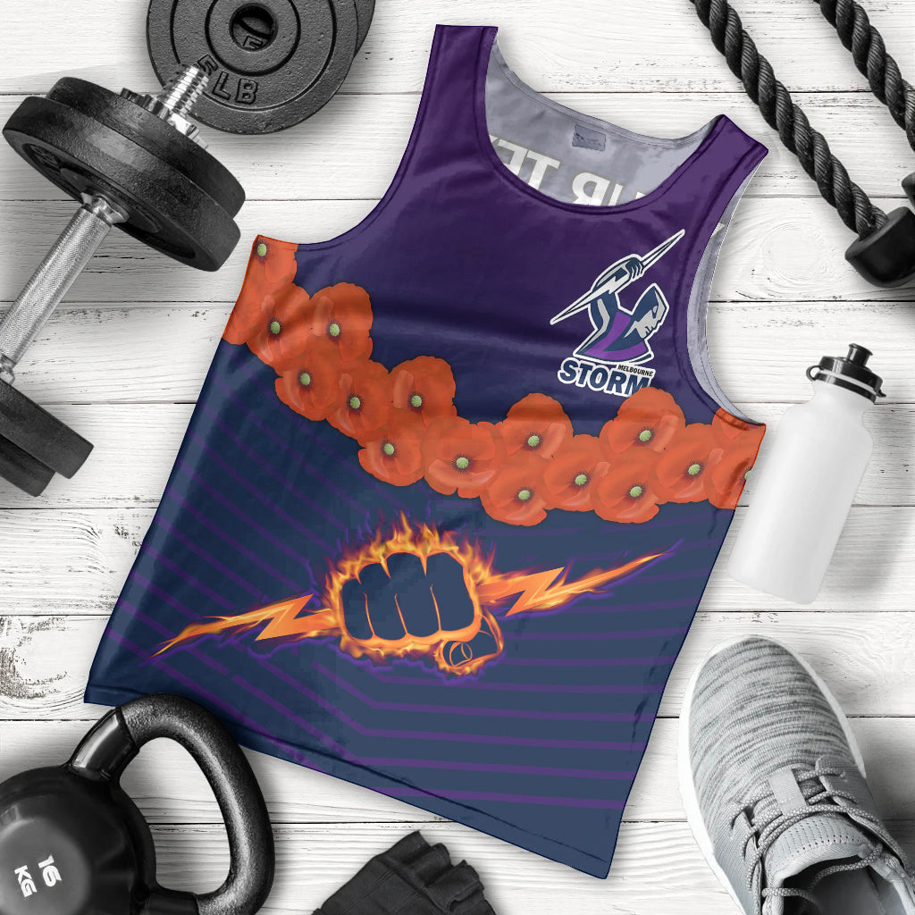 custom-text-and-number-anzac-2023-melbourne-storm-rugby-men-tank-top-poppy-flowers-sporty-style