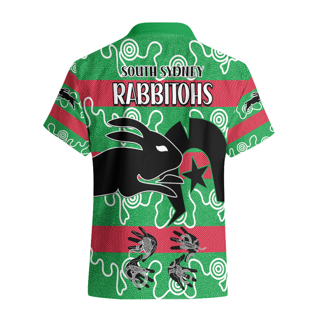 naidoc-rabbitohs-rugby-hawaiian-shirt-go-the-bunnies-aboriginal-dots