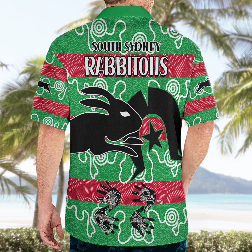 naidoc-rabbitohs-rugby-hawaiian-shirt-go-the-bunnies-aboriginal-dots