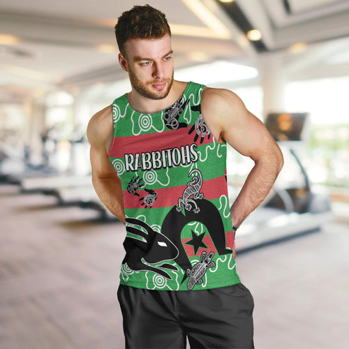 naidoc-rabbitohs-rugby-men-tank-top-go-the-bunnies-aboriginal-dots