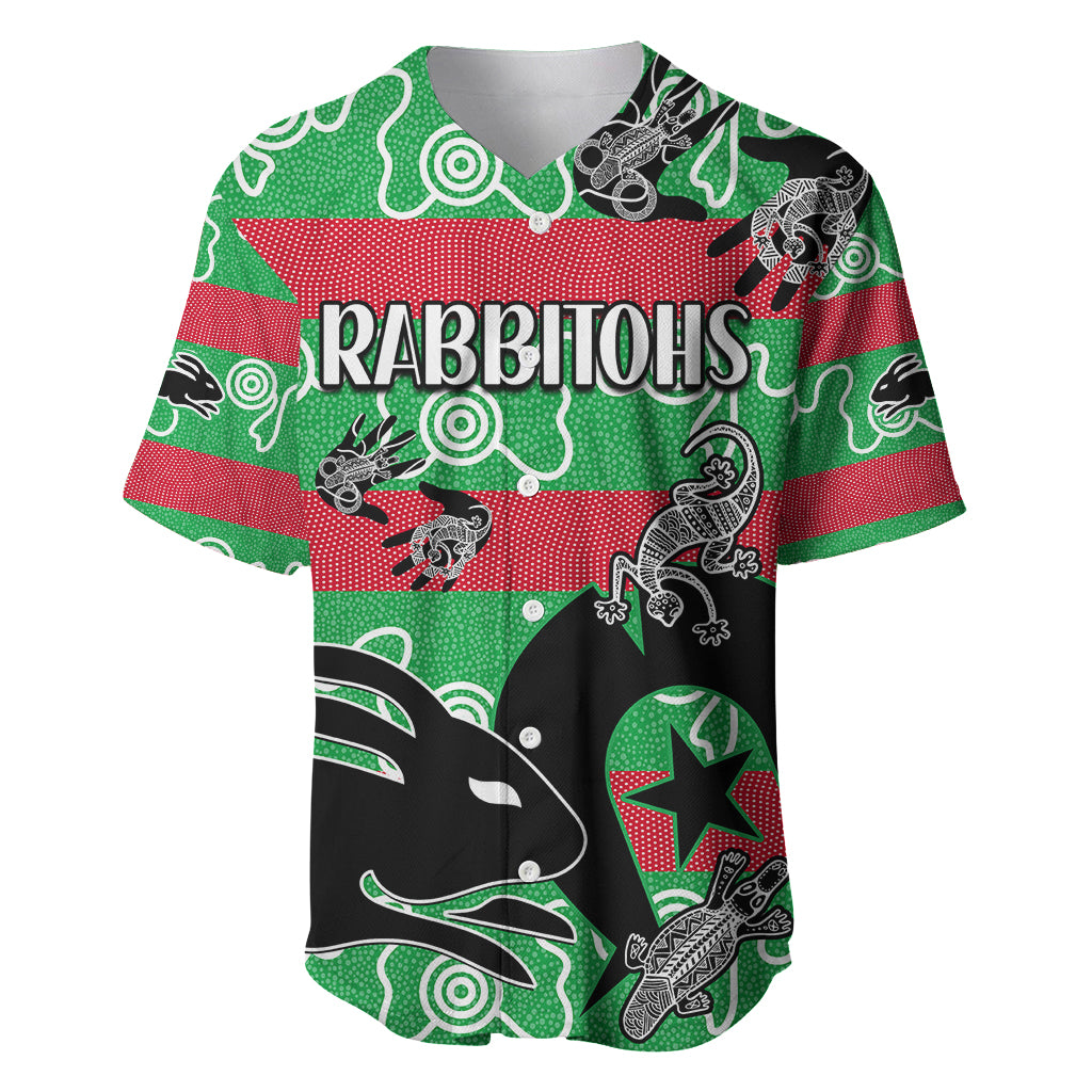 custom-text-and-number-naidoc-rabbitohs-rugby-baseball-jersey-go-the-bunnies-aboriginal-dots