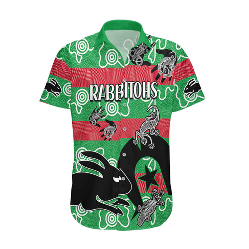 custom-text-and-number-naidoc-rabbitohs-rugby-hawaiian-shirt-go-the-bunnies-aboriginal-dots