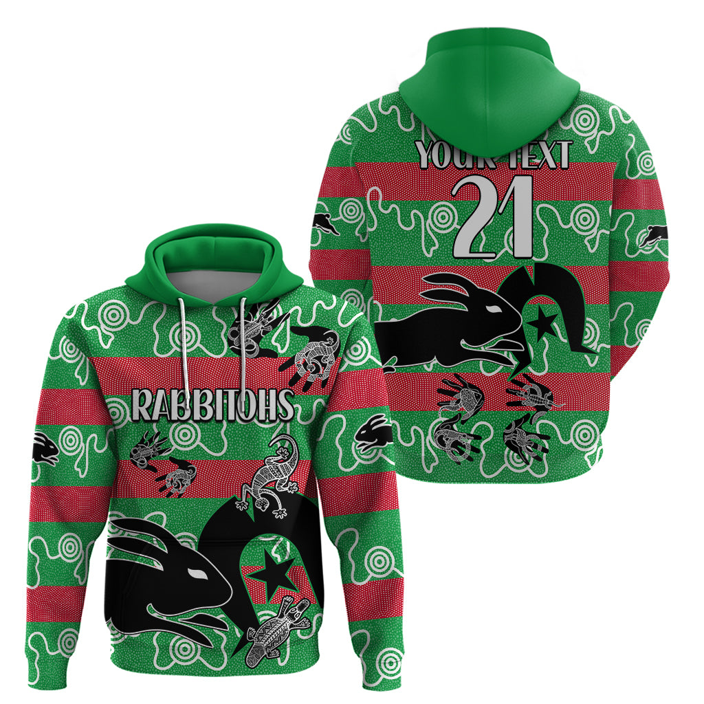custom-text-and-number-naidoc-rabbitohs-rugby-hoodie-go-the-bunnies-aboriginal-dots