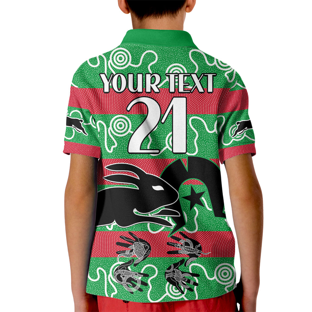 custom-text-and-number-naidoc-rabbitohs-rugby-kid-polo-shirt-go-the-bunnies-aboriginal-dots