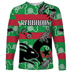 custom-text-and-number-naidoc-rabbitohs-rugby-long-sleeve-shirt-go-the-bunnies-aboriginal-dots