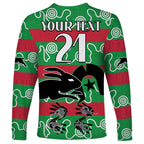 custom-text-and-number-naidoc-rabbitohs-rugby-long-sleeve-shirt-go-the-bunnies-aboriginal-dots